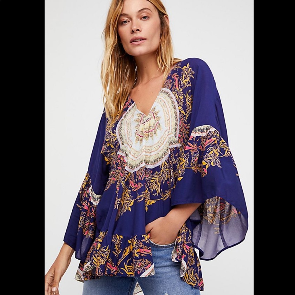 Free People Sunset Dreams Tunic Dress
